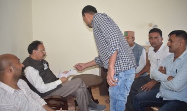 उद्योग मंत्री ने कफोटा और  शिलाई  में सुनी जनसमस्याएं