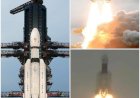 चंद्रयान-3 का सफल प्रक्षेपण.... 40 दिन के सफर पर निकला.......