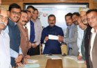 हिमाचल राज्य सहकारी बैंक ने आपदा राहत कोष के लिए दिया योगदान