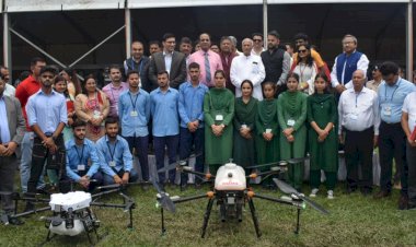 किसानों-बागबानों के लिए मददगार साबित होगी ड्रोन तकनीकः प्रो. चंद्र कुमार... पालमपुर में दो दिवसीय ड्रोन उत्सव का किया शुभारंभ.......