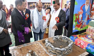 संभोता तिब्बतन स्कूल छोटा शिमला में ...... राजस्व मंत्री ने दलाई लामा के जन्म दिवस पर आयोजित कार्यक्रम की अध्यक्षता की........