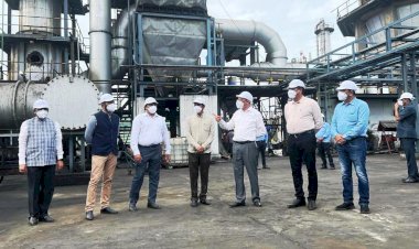 भारत सरकार के फार्मास्यूटिकल्स विभाग ने........  1000 करोड़ रुपये की अनुदान सहायता के साथ हिमाचल प्रदेश में पार्क स्थापित करने की  दी मंजूरी....... उद्योग मंत्री के नेतृत्व में प्रतिनिधिमंडल ने जवाहरलाल नेहरू फार्मा सिटी विजाग का दौरा किया........