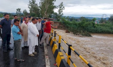 भारी वर्षा के कारण जल शक्ति विभाग की 4680 योजनाएं क्षतिग्रस्त..... प्रदेश को हुआ 323.30 करोड का नुकसान- उपमुख्यमंत्री मुकेश अग्निहोत्री