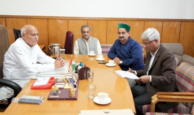 कृषि मंत्री ने की राष्ट्रीय आपदा घोषित करने की मांग...... कृषि क्षेत्र को 83 करोड़ के नुकसान का प्रारंभिक अनुमान: चंद्र कुमार...