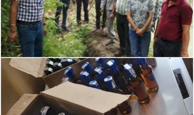 अवैध शराब माफिया पर  कसा  शिकंजा .......  बिलासपुर जिले में देशी व अंग्रेजी शराब की 750 पेटी पकड़ी, पुलिस ने 21 मामले दर्ज किए.....