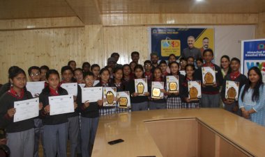 विभिन्न प्रतियोगिताओं के माध्यम से छात्रों को किया गया कौशल के प्रति जागरूक