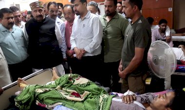 मुकेश अग्निहोत्री ने  क्षेत्रीय अस्पताल में ऊपचाराधीन सचिन का जाना कुशल क्षेम