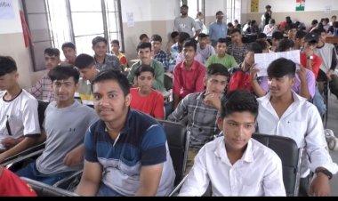 प्रदेश भर में मनाया जा रहा जनसंख्या नियंत्रण पखवाड़ा...... संस्कृत महाविद्यालय नाहन में जागरूकता कार्यक्रम आयोजित........