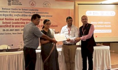 प्रदेश की विद्यालय नेतृत्व अकादमी राष्ट्रीय पुरस्कार से सम्मानित......इस वर्ष लगभग 2200 विद्यालय प्रमुखों को प्रशिक्षण के लिए 2.4 करोड़ रुपये की राशि व्यय की जाएगी.....