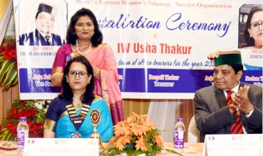 समाज को दिशा प्रदान करने में महिला शक्ति महत्वपूर्ण - शांडिल