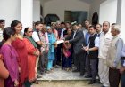 शांडिल ने जडोन गांव की प्रभावित जमुना देवी को वितरित किया 15 लाख रुपए का राहत राशि चेक.......