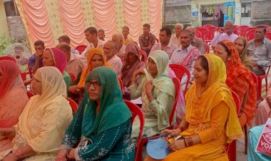 जाति, जनजाति अत्याचार निवारण  अधिनियम 1989 पर जागरुकता शिविर