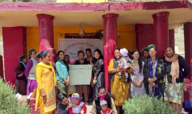 विश्व स्तनपान सप्ताह के तहत  पूह में आयोजित किया  जागरूकता शिविर...