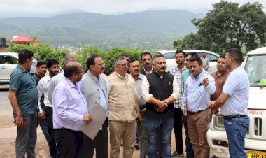 शिक्षा मंत्री रोहित ठाकुर ने पांवटा साहिब क्षेत्र में भारी बारिश से हुए नुकसान का लिया जायजा... राहत एवं पुनर्वास कार्यों की भी की समीक्षा.....