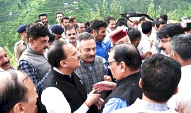 चौपाल विस क्षेत्र में भारी बारिश से लगभग 90 करोड़ रुपए का नुकसान: उद्योग मंत्री.....