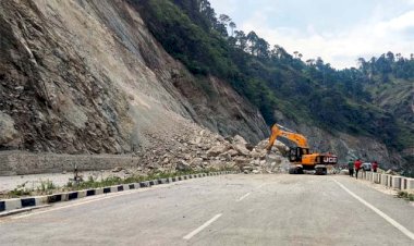 अब प्रदेश में...... फोरलेन बनाने के लिए 90 डिग्री पर नहीं होगी पहाड़ों की कटाई ....