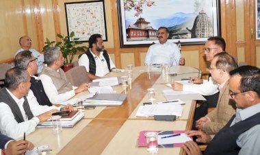 फ्लैगशिप परियोजनाओं से जुड़े एफसीए और एफआरए मामलों के निपटारों में तेजी लाई जाएः    मुख्यमंत्री ज्यूलॉजिकल पार्क के प्रारम्भिक कार्यों को शीघ्र शुरू करना सुनिश्चित किया जाए