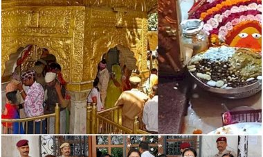 चिंतपूर्णी में सुगम दर्शन प्रणाली से श्रद्धालुओं को माता के   दर्शन हो रहे हैं.......