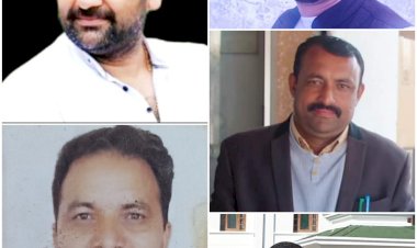 5 बीजेपी मंडल अध्यक्षों के नामों का एलान किया....