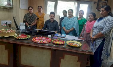 आजीविका मिशन के तहत ऊना में खंड स्तरीय राखी थाली प्रतियोगिता आयोजित.....