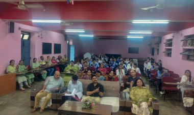 वोटर जागरूकता कविता वाचन एवं समूह गान प्रतियोगिताओं का आयोजन ......