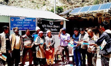 .कुन्नू गांव में आयोजित  एक दिवसीय बागवानी प्रशिक्षण शिविर...... कुन्नू गांव की जलवायु और ऊंचाई चैरी की खेती के लिए उपयुक्त.......