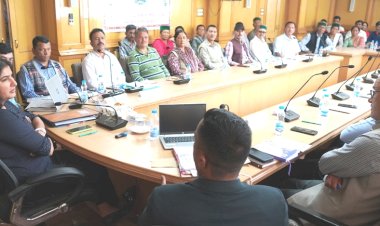 समग्र शिक्षा किन्नौर द्वारा जिला समीक्षा बैठक आयोजित.....