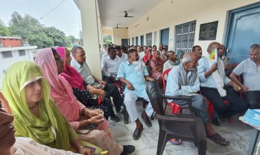 केंद्र सरकार द्वारा सभाओं के लिए नई योजनाओं को शुरू करने की जानकारी देने के लिए जागरूकता शिवर का आयोजन .......