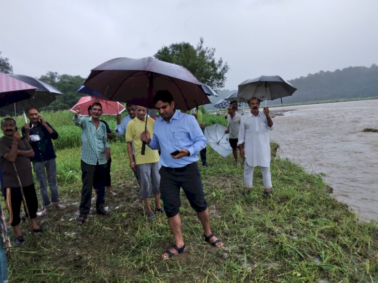 डीसी हेमराज बैरवा स्वयं उतरे फील्ड में, अधिकारियों को दिए निर्देश.....