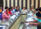 जिला परिषद की त्रैमासिक बैठक में कई मुद्दों पर हुई चर्चा......