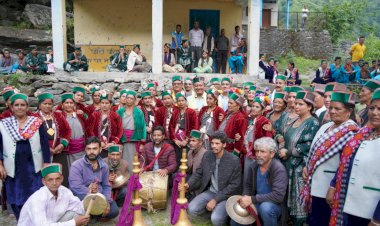 राजस्व मंत्री जगत सिंह नेगी ने 25 लाख 50 हजार रुपये की राशि से निर्मित रावा से विकासनगर स्पेन का उद्घाटन किया..........