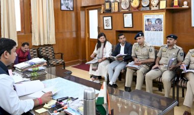 जिला स्तरीय सतर्कता एवं प्रबोधन समिति की बैठक का आयोजन, उपायुक्त ने की अध्यक्षता