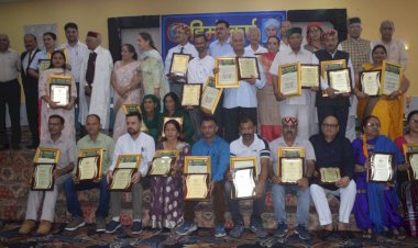 समाज निर्माण में शिक्षकों की अहम भूमिका-एल.आर. वर्मा.... हिमोत्कर्ष परिषद द्वारा शिक्षक दिवस पर सम्मानित हुई अनेक विभूतियां.....