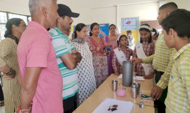 निहोग स्कुल में राष्ट्रीय अविष्कार अभियान के तहत प्रतियोगिता......