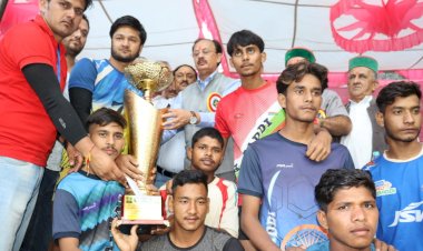 समाज में परस्पर मेलजोल व  सद्भाव बढ़ाने में मेलों की अहम भूमिका...हर्षवर्धन चौहान ने नैनीधार में किया 26 वीं तीन दिवसीय खेलकूद प्रतियोगिताओं का समापन.....