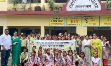 बाल विकास विभाग के अंतर्गत  संवेदीकरण कार्यशाला का आयोजन .........