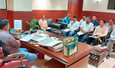 एडीसी ने धान फसल की खरीद को लेकर की बैठक....... रामपुर व टकारला में खोले गए हैं धान खरीद केंद्र - महेंद्र पाल गुर्जर