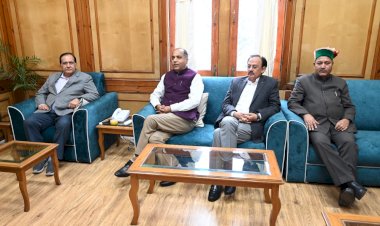 सर्वदलीय बैठक के बाद बोले नेता प्रतिपक्ष..... विधान सभा में आपदा राहत और पुनर्वास के मुद्दे पर होगी बात : जयराम ठाकुर ’