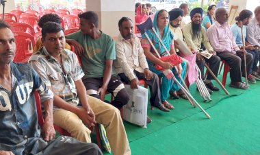 हरोली में दिव्यांगता मूल्यांकन शिविर में 150 दिव्यांगजनों ने करवाया पंजीकरण......