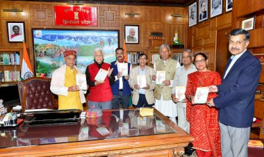 राज्यपाल ने ‘प्रथम स्वतंत्रता संग्राम’ पुस्तक का किया  विमोचन......