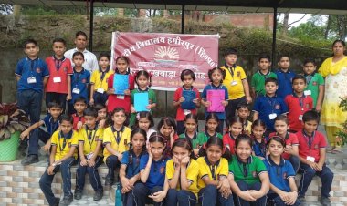 केंद्रीय विद्यालय में कहानी वाचन प्रतियोगिता का आयोजन........