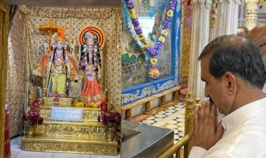 मुख्यमंत्री ने दुर्गियाना मंदिर में की पूजा-अर्चना......