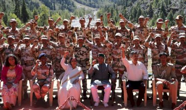 किन्नौर के आतिथ्य से प्रभावित हुए राज्यपाल..... बटसेरी गांव का किया दौरा......