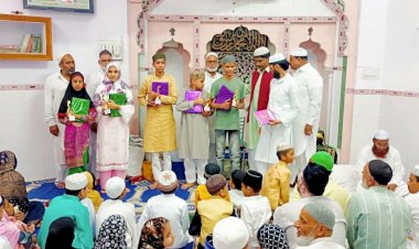 मिलाद-उन-नबी के मौके पर  मस्जिदों हुए कार्यक्र म......