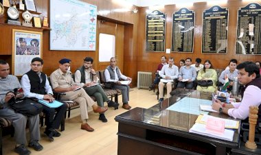 फेस्टिवल के सफल आयोजन के लिए उपायुक्त ने दिए आवश्यक दिशा निर्देश.....