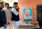 बिंदल ने लिया आपदा जायजा, किए महात्मा गांधी को याद ..... गुरु रविदास प्रांगण में दलित समुदाय के साथ बैठक भी को.....