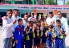 अंडर-12 खेलकूद प्रतियोगिता में जयहर जोन बना ओवरऑल विजेता...... डिप्टी डायरेक्टर ने सम्मानित किए विजेता खिलाड़ी...