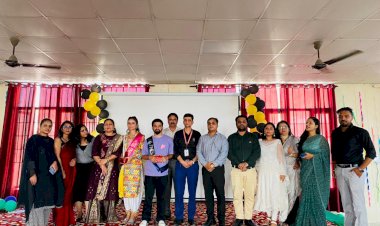 प्रीति-रोहित बने मिस-मिस्टर फ्रेशर, हिमालयन फार्मेसी कॉलेज में फ्रेशर पार्टी का आयोजन ...