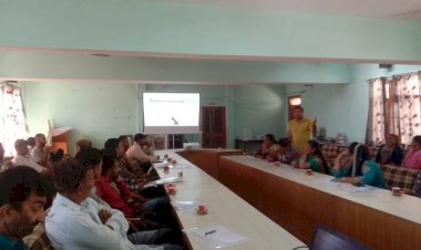 विकासखंड संगडाह में शुरू हुआ आपदा प्रबंधन विषय पर तीन दिवसीय युवा स्वयंसेवक प्रशिक्षण कार्यक्रम