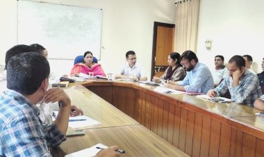 जिला स्वच्छ भारत मिशन- ग्रामीण की समीक्षा बैठक आयोजित......